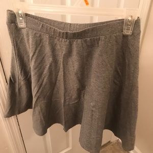 Grey skater skirt